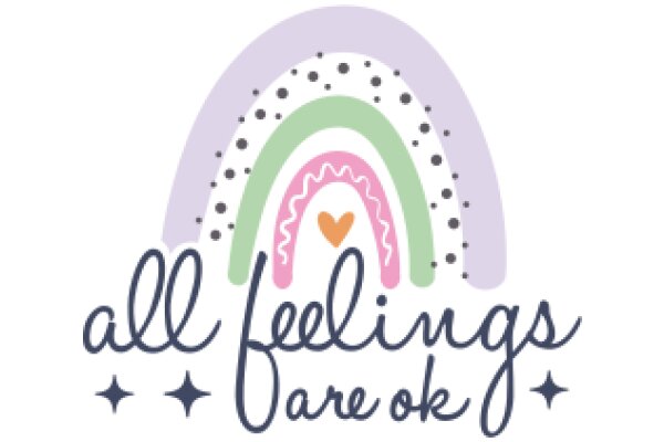 All Feelings Are OK: A Colorful Affirmation Poster