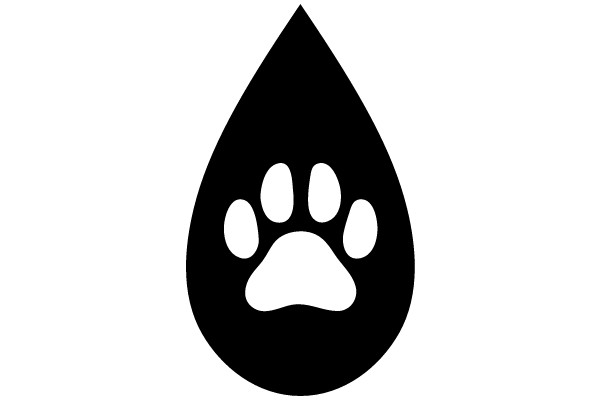 A Logo of a Paw Print