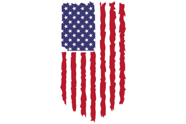 United States Flag with a Twist: A Graphic Design