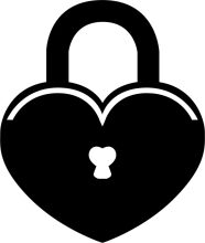 A Simple, Black and White Lock Icon