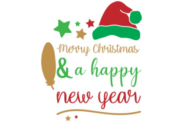 Merry Christmas & a Happy New Year: A Festive Greeting