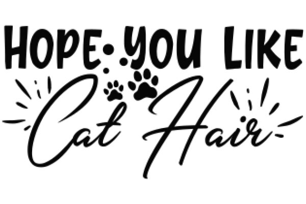 Hope You Like Cat Hair: A Playful Affirmation for Cat Lovers