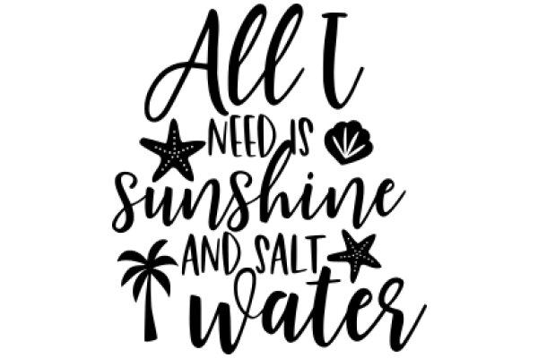 All You Need Is Sunshine and Salt Water