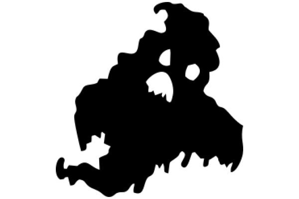 Silhouette of a Monster: A Mysterious Creature in