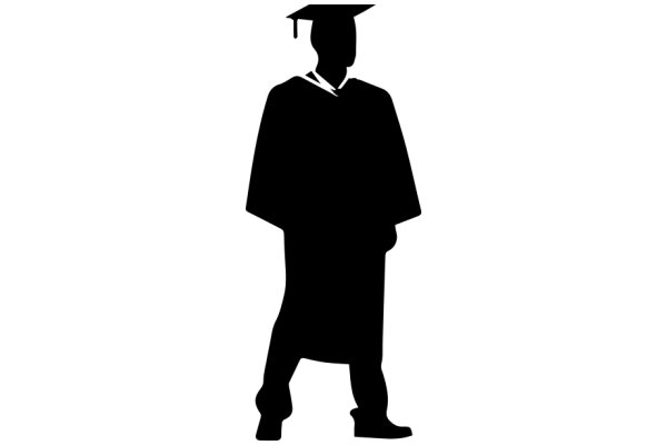 Silhouette of a Graduate: A Symbol of Achievement