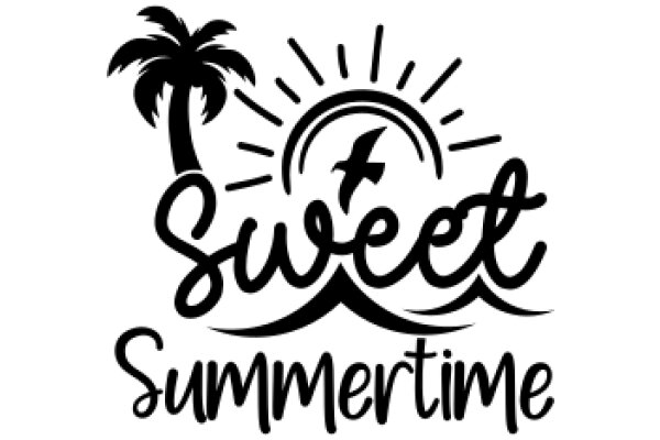 Sweet Summertime: A Tropical Paradise Logo