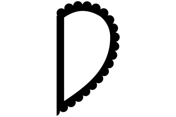 Stylized Letter 'D'