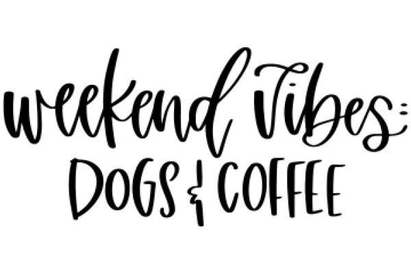 Weekend Vibes: A Tribute to the Cozy Comfort of Dogs and Coffee