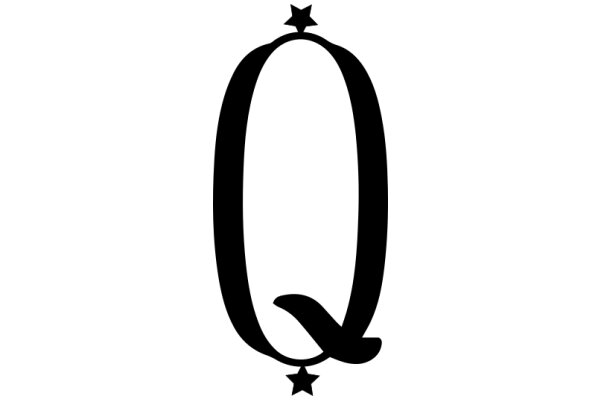 Stylized Letter Q with a Star