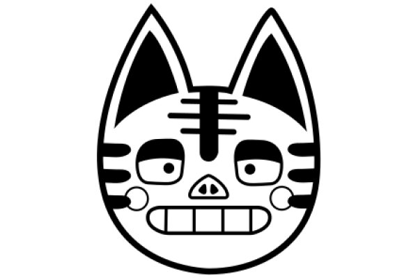 Stylized Cat Icon