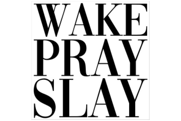 Wake Pray SLAY: A Powerful Affirmation for a Restful Night's Sleep