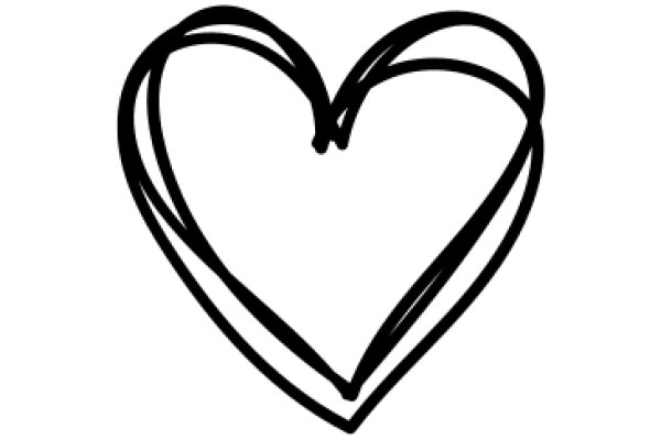 A Simple, Drawing of a Heart