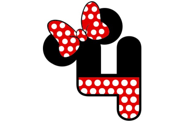 Stylish Minnie Mouse Ear Logo