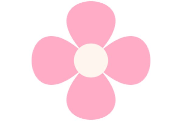 Pink Flower with a White Center: A Symbol of Beauty and Purity