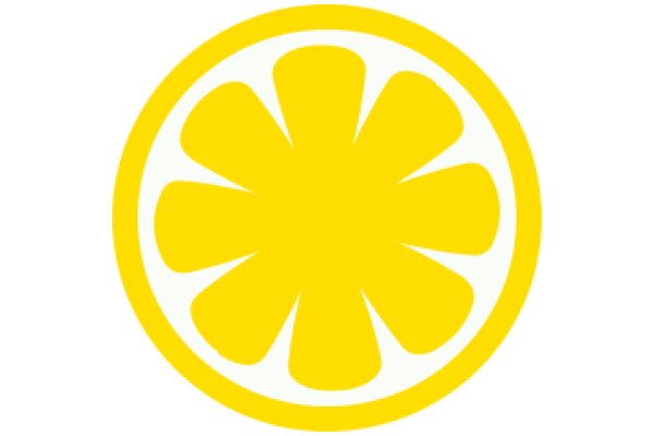 Vibrant Yellow Lemon Logo