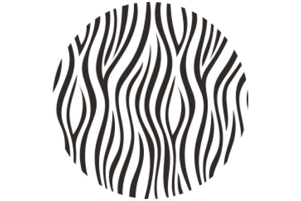 Stylized Zebra Pattern