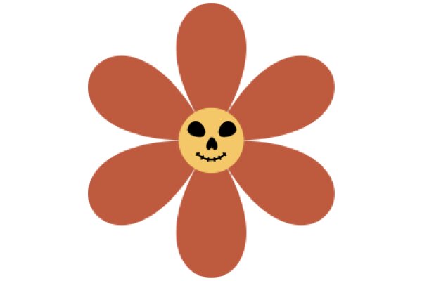 A Whimsical Flower with a Smiling Face