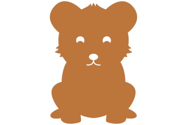 A Cute Brown Bear Emoji