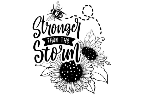 Stormy Sunflower: A Symbol of Resilience and Strength