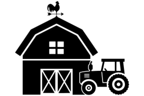 Rural Life: AFarmhouse and Tractor