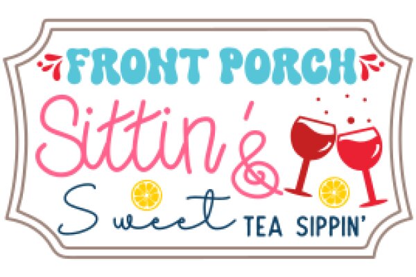 Front Porch Sitting & Sweet Tea Sippin' Sign