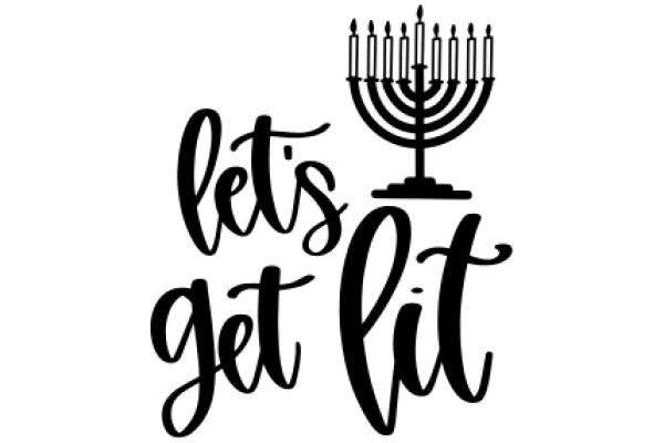 Let's Get Lit: A Festive Hanukkah Greeting