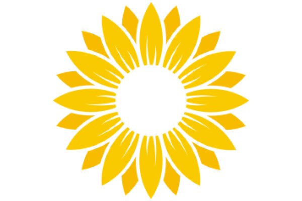 Vibrant Yellow Sunflower Logo