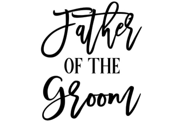 Father of the Groom: A Celebration of Love and Commitment