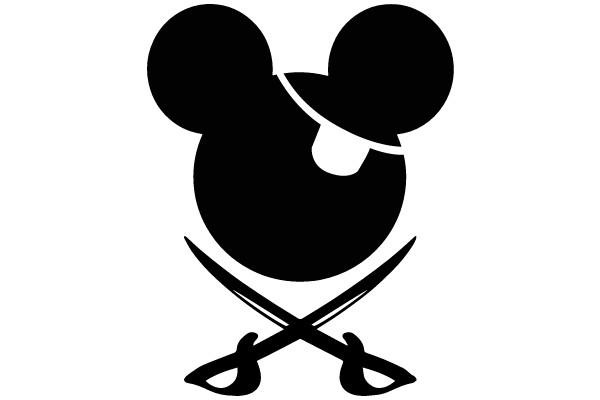 Minimalist Mickey Mouse Logo: A Classic Icon Simplified