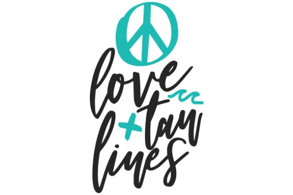 Love, Peace, and Tan Lines: A Graphic Design for a T-Shirt