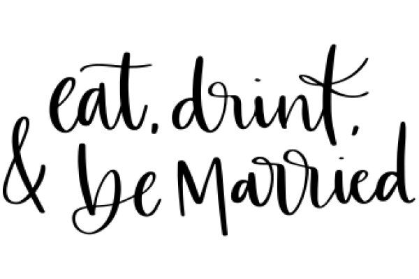 Handwritten Wedding Vows: Eat, Drink, and Be Married