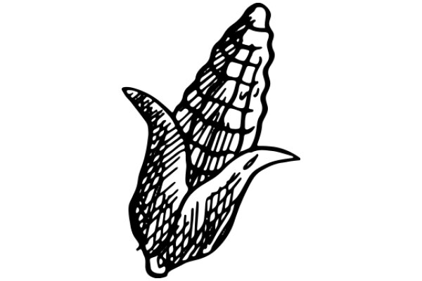 A Whimsical Illustration of a Conch Shell