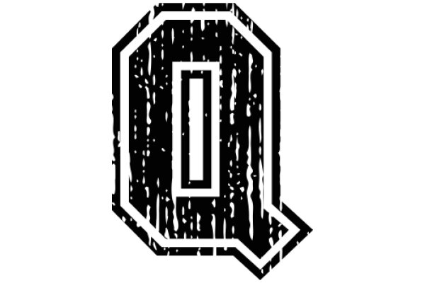 Stylized Logo of a Letter Q