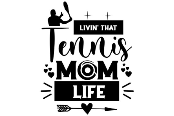 Tennis Mom Life: A Graphic Celebrating the Passion and Support of Tennis Moms