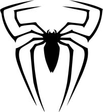 Stylized Spider Silhouette