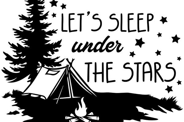 Let's Sleep Under the Stars: A Cozy Camping Adventure