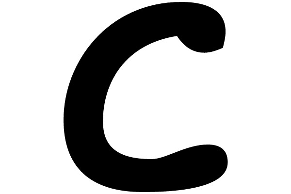 Simplistic Logo of the Letter 'C'