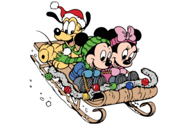 A Festive Adventure: Mickey Mouse and Friends Celebrate Christmas in Style