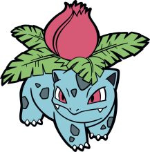 A Whimsical Illustration of a Flower-Crowned Pokémon