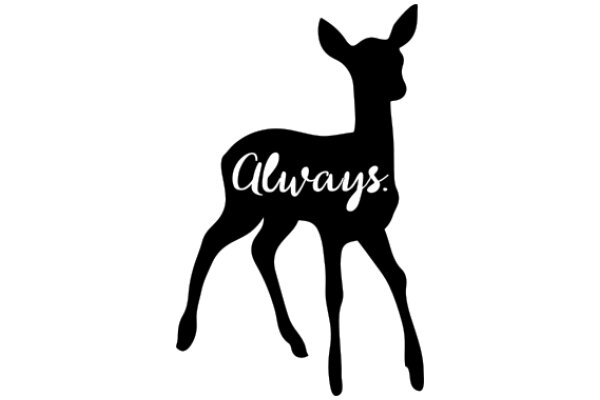 Always: A Silhouette of a Deer