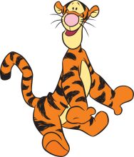 Tiger's Adventure: A Friendly Cartoon Character