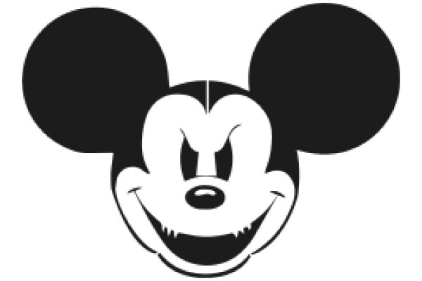 Simplistic Mickey Mouse Logo