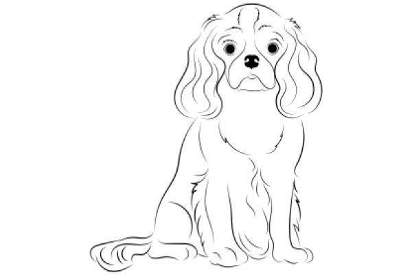 A Cute Illustration of a Dog