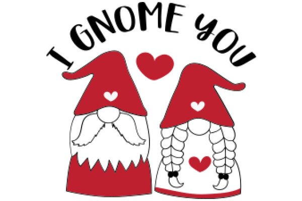 Gnome Love: A Heartwarming Valentine's Day Illustration