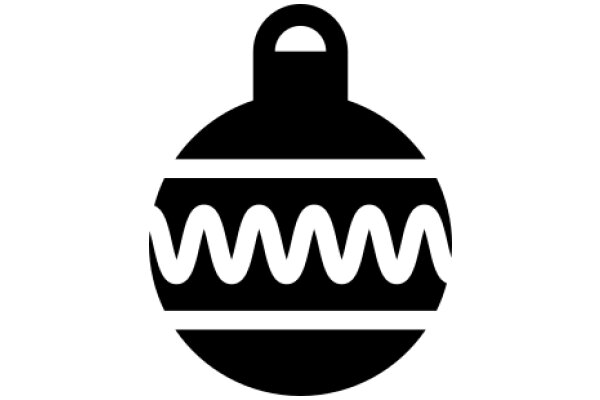 Simplistic Icon of a Christmas Ornament