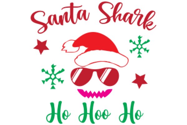 Santa Shark's Holiday Greeting