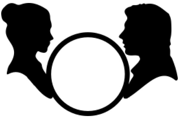 Silhouette of Two People Embracing: A Symbol of Love and Connection