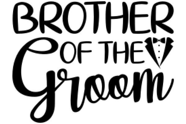 A Stylish Wedding Invitation: The Brother of the Groom