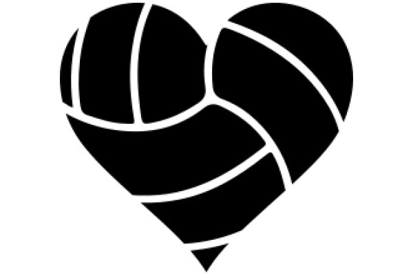 Volleyball Heart Logo