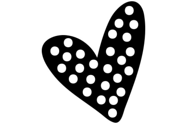 AHeart with Polka Dots